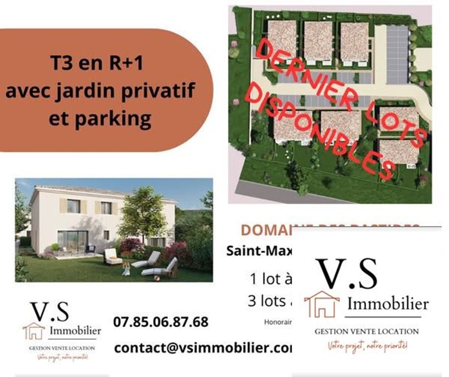 Appartement ST MAXIMIN LA STE BAUME (83470) VS IMMOBILIER